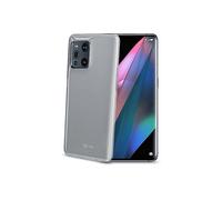 CELLY Celly in TPU Find sottile protettiva GPS Tracking Devices per OPPO FIND X3 PRO 5G, Transparent