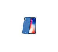 CELLY Celly Softmatt Custodia per Apple (brand) iPhone XS X, Blue