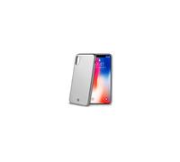 CELLY Celly Softmatt Custodia per Apple (brand) iPhone XS X, Silver