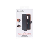 CELLY Celly Wally Toll Collection Devices per Samsung Galaxy A8+ (2018), Black