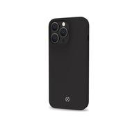 CELLY Cover iPhone Cromo 6.1" Nero Antigraffio e Resistente agli Urti