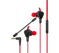 CELLY cuffia auricolare cablata 3.5 mm Nero Rosso stereo con microfono