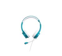 Celly, Cuffie a Filo Linea Pantone, Cuffie Over-ear con Microfono Regolabile e Connettore Jack 3.5mm, Lunghezza cavo 1,2m, Archetto Regolabile, Cuffie con Design Elegante, Emerald Lake