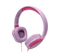Celly, Cuffie con Filo per Bambini, Microfono Integrato, Archetto Regolabile, Compatibili con Dispositivi AUX, Jack 3.5mm, Colore Rosa