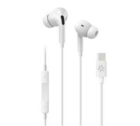 CELLY cuffie in-ear stereo USB-C bianco con controllo volume