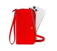 CELLY Custodia a borsellino Rosso per smartphone 6.5" Antipolvere e Antigraffio