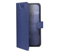 CELLY Custodia a libro Blu per smartphone 6" Compatibile Universale