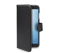 CELLY Custodia a libro per Samsung Wally 6" Nero con Tasca per Carta