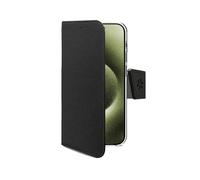 Celly Custodia a Portafoglio per iPhone 17, Cover Elegante con Funzione Stand Integrata, Chiusura Magnetica e Spazio Carte, Protezione Completa 360°, Colore Sand
