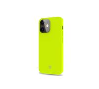 CELLY Custodia Cover Giallo per iPhone 13 mini in Silicone TPU