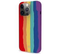 CELLY - Custodia In Silicone Solido Arcobaleno Per Iphone 13 Pro Max