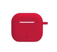 CELLY Custodia iPhone AIRCASE03RD in Silicone Rosso per AirPods 3