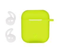 CELLY Custodia iPhone AIRCASEYL Gialla in Silicone Resistente agli Urti
