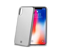CELLY custodia iPhone Cover Argento 5.85" in TPU Resistente agli Urti