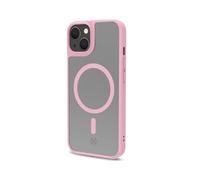 CELLY custodia iPhone Cover Rosa Trasparente compatibile con MagSafe