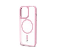 CELLY Custodia iPhone Cover Rosa, Trasparente per iPhone 14 Pro Max