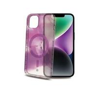 Celly Custodia per cellulare iPhone 15 viola trasparente