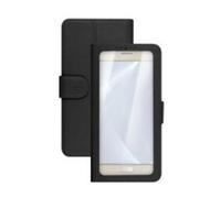 CELLY Custodia per cellulare Unica View 5" - Nero, Antipolvere, Antigraffio