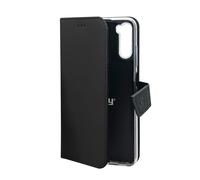 CELLY custodia per cellulare Wally 6.5" a borsellino in ecopelle nera