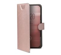 CELLY custodia per cellulare Wally One 6.7" ecopelle rosa a borsellino