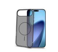 Celly Custodia per iPhone 17 Air Compatibile MagSafe, Cover PCon Finitura Effetto Sabbia, Protezione Antiurto e Design Elegante, Colore Nero