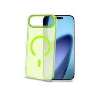 Celly Custodia per iPhone 17 Air Compatibile MagSafe, Cover Trasparente Colorata in PC con Design Minimalista, Protezione Antiurto Ultra Sottile, Colore Giallo