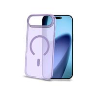 Celly Custodia per iPhone 17 Air Compatibile MagSafe, Cover Trasparente Colorata in PC con Design Minimalista, Protezione Antiurto Ultra Sottile, Colore Viola