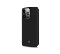 CELLY Custodia per iPhone Cromo 6.1" Cover Nero in Silicone TPU