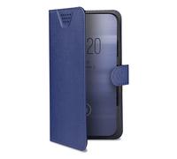 CELLY custodia universale blu a libro per smartphone fino a 5 pollici