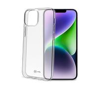 CELLY Gelskin Custodia per cellulare per Apple iPhone 14 Plus, Trasparente