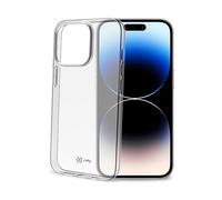 CELLY Gelskin Custodia per cellulare per Apple iPhone 14 Pro, Trasparente