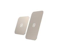 Celly GHOSTPLATEGD Placche per Supporto da Auto Magnetico, Oro