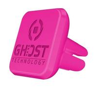 Celly GHOSTVENTPK Auto - Supporto per lettore MP3, telefono cellulare/smartphone, Auto, supporto passivo, Rosa, Magnetic Mount,Car Vent Mount