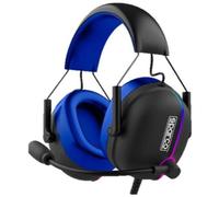 CELLY - Grandprix Sparco Collection Cuffia Gaming Stereo Padiglione Auricolare Cablato con Microfono Integrato - Nero / Blu