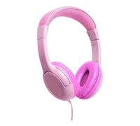 CELLY - KidsBeat - Cuffie per Bambini con Filo Colore Rosa + 10 Sticker 3D