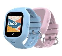 SMARTWATCH 4G PER BAMBINI - 2 CINTURINI (ROSA E BLU)