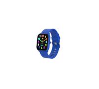 Celly, Smartwatch per Bambini con Cinturino in Silicone, con Monitoraggio Battito Cardiaco, Contapassi, Giochi, Bluetooth, App Dedicata Fit4Kid, Durata Batteria Fino a 4 Giorni, Colore Blu