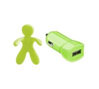Celly KIT AIRFRESHNER+CAR CHARGER 5W USBA