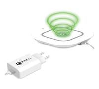 Celly Celly Kit Caricabatterie Wireless 10w Tecnologia Qi + Caricabatterie Da Re