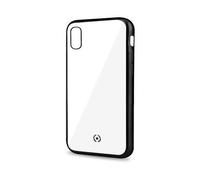 CELLY Laser Matt Custodia per Apple iPhone XR, Trasparente/Nero