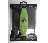 CELLY LDBTIPM02 CUSTODIA LAMBORGHINI ADATTA IPAD MINI IN ECOPELLE Verde Nera