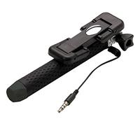 Celly Mini Selfie Asta Tascabile, Supporto Universale Regolabile per Smartphone Fino a 5,5", Nero/Antracite