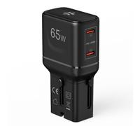 Celly Multiplug 2C 65W Slim MULTIPLUGSL65W