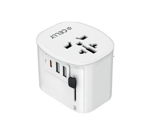 Celly Multiplug Travel Charger 30W Wh MULTIPLUG30WWH