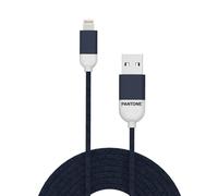 Pantone - Pt-lcs001-5n - Lightning Cable 1 5 Mt-blu/plastica Pantone