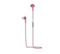 Celly Pantone Stereo BTH Auricolari Bluetooth, Cuffiette Auricolari con Microfono Integrato, Controllo Remoto e Tecnologia Multipoint, Compatibile con Multi Dispositivi, Rosa