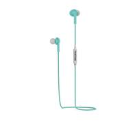 Celly Pantone Stereo BTH Auricolari Bluetooth, Cuffiette Auricolari con Microfono Integrato, Controllo Remoto e Tecnologia Multipoint, Compatibile con Multi Dispositivi, Cyan