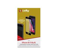 CELLY Pellicola protettiva per iPhone 8/7/6S/6 - Vetro Temperato 0,3mm 9H