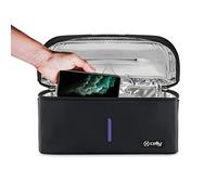 Celly Portable Universal UV Ray Sterilizer Machine (Certifications), Disinfectant Bag with UV-C Rays for Smartphones And Accessories, Tablets up to 8", Watches, Masks, Gloves.