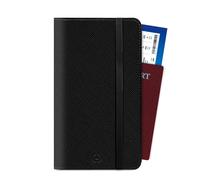 CELLY Portafoglio Custodia Venere Passport Nero Ecopelle 105mm